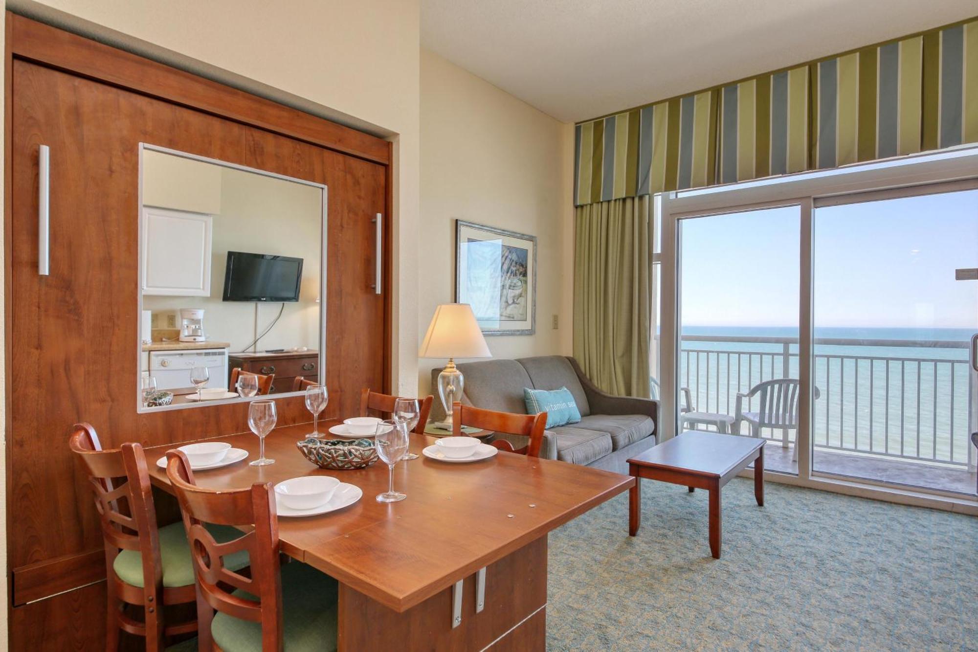 Вілла 2501 S Ocean Blvd, 1205 - Ocean Front Sleeps 6 Мертл-Біч Екстер'єр фото